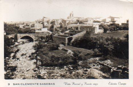 POSTAL PV03400: Vista y Puente viejo de San Clemente Sasebas