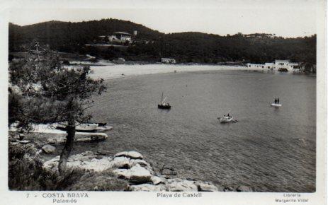 POSTAL PV03359: Playa del Castell, Palamos