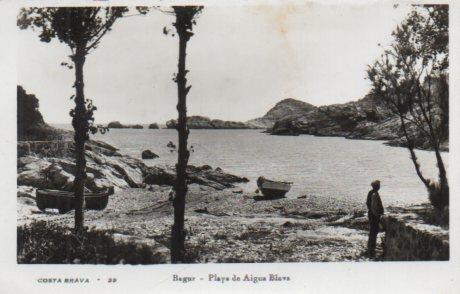 POSTAL PV03368: Playa de Aigua Blava en Bagur