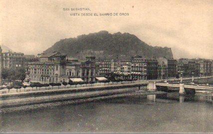 POSTAL PV03215: San Sebastian vista desde el barrio de Gros