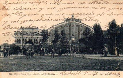 POSTAL PV03220: Estacion del Mediodia, Madrid