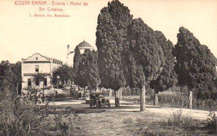 POSTAL PV03213: Ermita y Hotel de Santa Cristina, Costa Brava