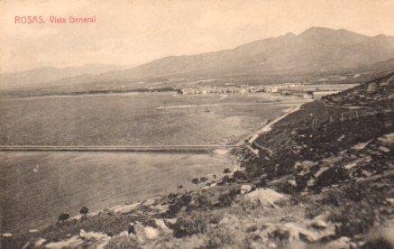 POSTAL PV03232: Vista bahia de Rosas, Gerona