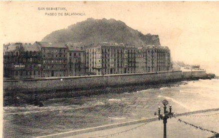 POSTAL PV03237: Paseo de Salamanca en San Sebastian