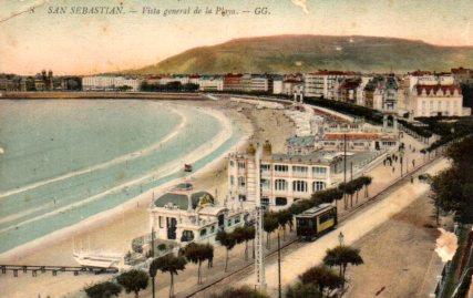 POSTAL PV03193: Vista general Playa de San Sebastian