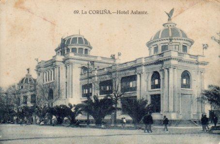 POSTAL PV03296: Hotel Aslante en La Coruña