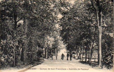 POSTAL PV03241: Avenida de Pasteur en Oviedo