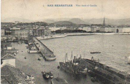 POSTAL PV03271: San Sebastian vista desde el Castillo