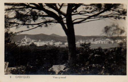 POSTAL PV03276: Cadaques vista general