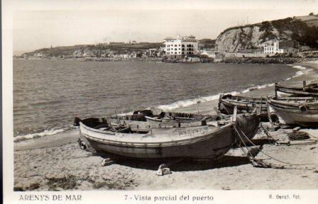 POSTAL PV03277: Vista parcial del Puerto de Arenys de Mar