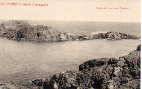 POSTAL PV03287: Cala Clavaguera, Cadaques
