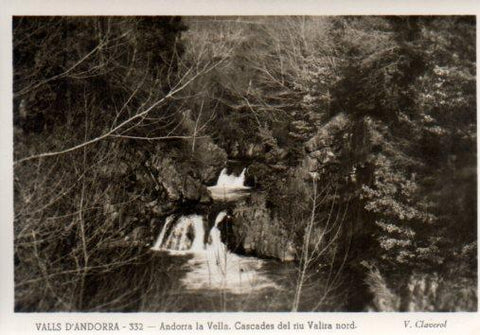 POSTAL PV02661: Cascades del riu Valira nord, Andorra