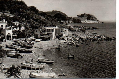 POSTAL PV02667: Barcas en la playa de Palamos