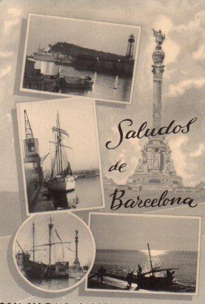 POSTAL PV02619: Puerto de Barcelona