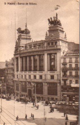 POSTAL PV02703: Edificio Banco de Bilbao, Madrid