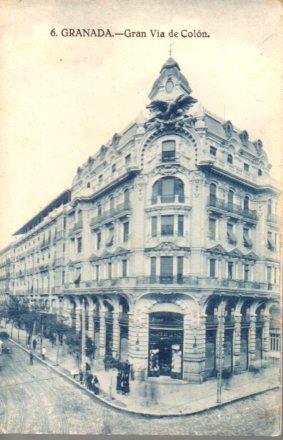 POSTAL PV02705: Gran Via de Colon, Granada