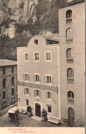 POSTAL PV02706: Gran Café Restaurant en Montserrat. L. Roca nº 26