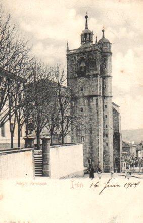 POSTAL PV02699: Iglesia de Irun