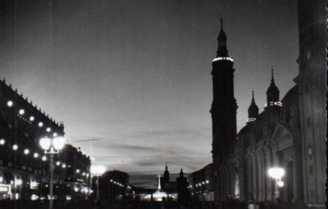 POSTAL PV02674: Plaza de las Catedrales en Zaragoza