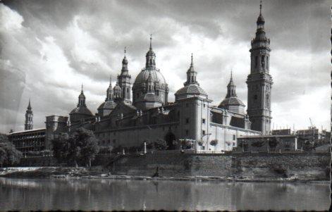 POSTAL PV02679: Vista general Templo del Pilar, Zaragoza