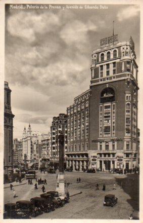 POSTAL PV02692: Palacio de la Prensa en Madrid