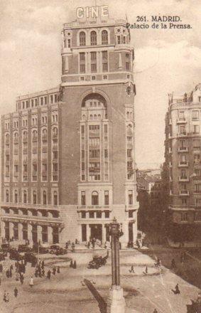 POSTAL PV02694: Madrid Palacio de la Prensa