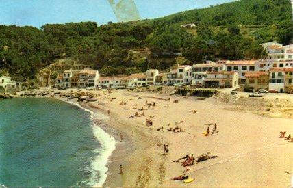 POSTAL PV02548: Playa de Sa Riera en Bagur