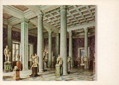 POSTAL PV02509: La salle de la sculture ancienne, Le Nouvel Ermitage