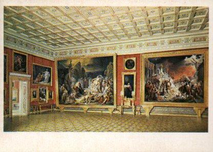 POSTAL PV02510: La salle de la peinture russe, Le Nouvel Ermitage