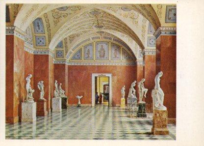 POSTAL PV02513: La salle de la sculpture russe, Le Nouvel Ermitage