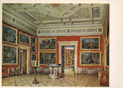 POSTAL PV02516: La salle de la peinture flamande, Le Nouvel Ermitage