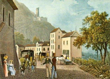 POSTAL PV02519: Martigny por J. David Grundmann