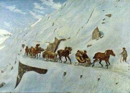 POSTAL PV02522: Gotthard por J. Guillarmod