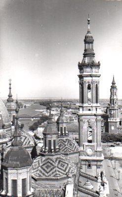 POSTAL PV02596: Torre del Pilar y rio Ebro, Zaragoza