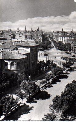 POSTAL PV02597: Avenida de Calvo Sotelo en Zaragona