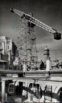POSTAL PV02602: Atalaya del Parque de Atracciones del Tibidabo, Barcelona
