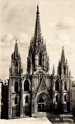 POSTAL PV02605: La Catedral de Barcelona