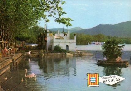 POSTAL PV02584: Cisnes en el Lago de Bañolas