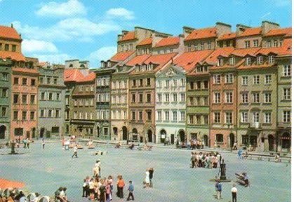 POSTAL PV02561: Rynek Starego Miasta, Warszawa