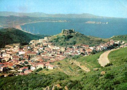 POSTAL PV02562: Vista de Bagur al fondo las Islas Medas