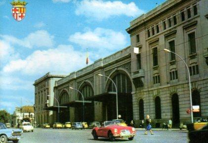 POSTAL PV02580: Estacion termino en Barcelona