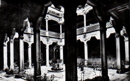 POSTAL PV02727: Patio de la Casa de las Conchas, Salamanca