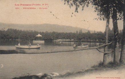 POSTAL PV02877: Vista general del lago de Puigcerda