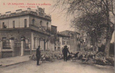 POSTAL PV02872: La Junquera entrada a la poblacion