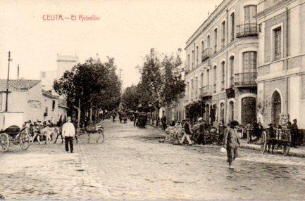 POSTAL PV02884: Ceuta. El Rebellin