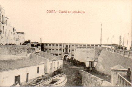 POSTAL PV02888: Ceuta. Cuartel de Intendencia