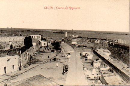 POSTAL PV02889: Ceuta. Cuartel de Regulares