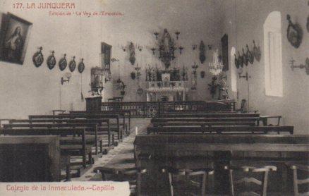 POSTAL PV02871: Capilla colegio de la Inmaculada, La Junquera