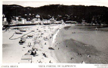 POSTAL PV02845: Playa Llafranch vista parcial