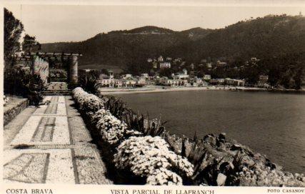 POSTAL PV02846: Vista parcial Llafranch